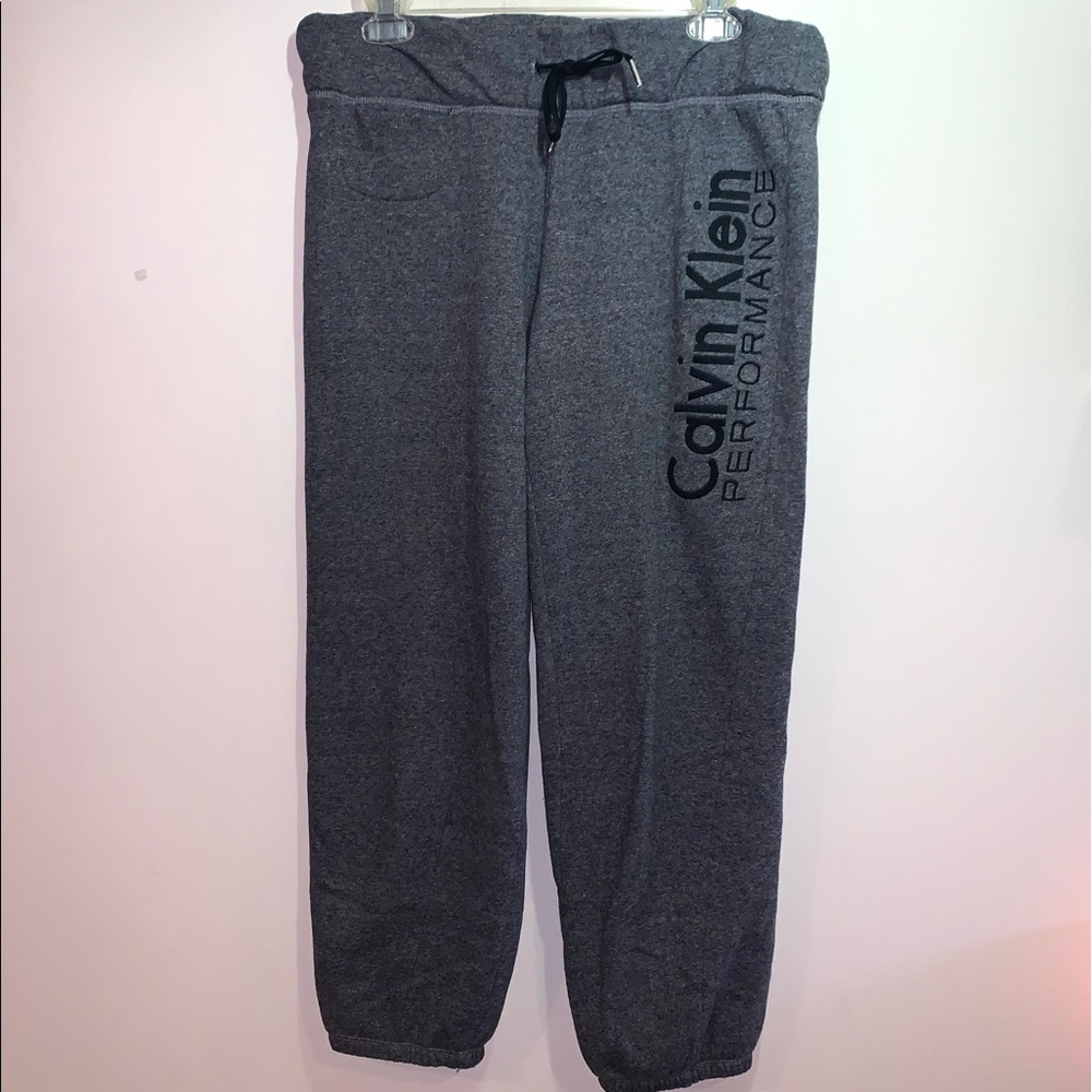 Gray Calvin Klein Sweatpants